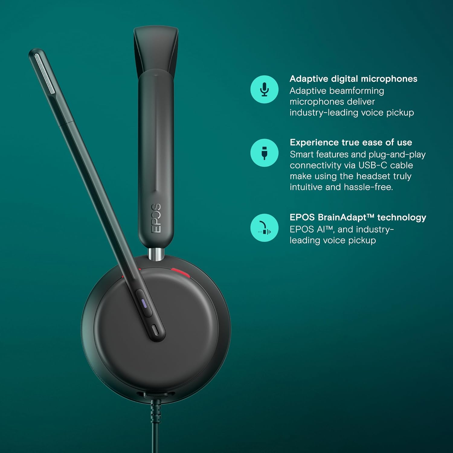 EPOS Impact 860 Headset - Silencing Open Office Noise With Ease!