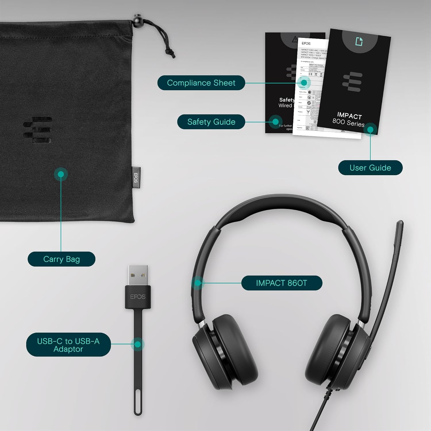 EPOS Impact 860 Headset - Silencing Open Office Noise With Ease!