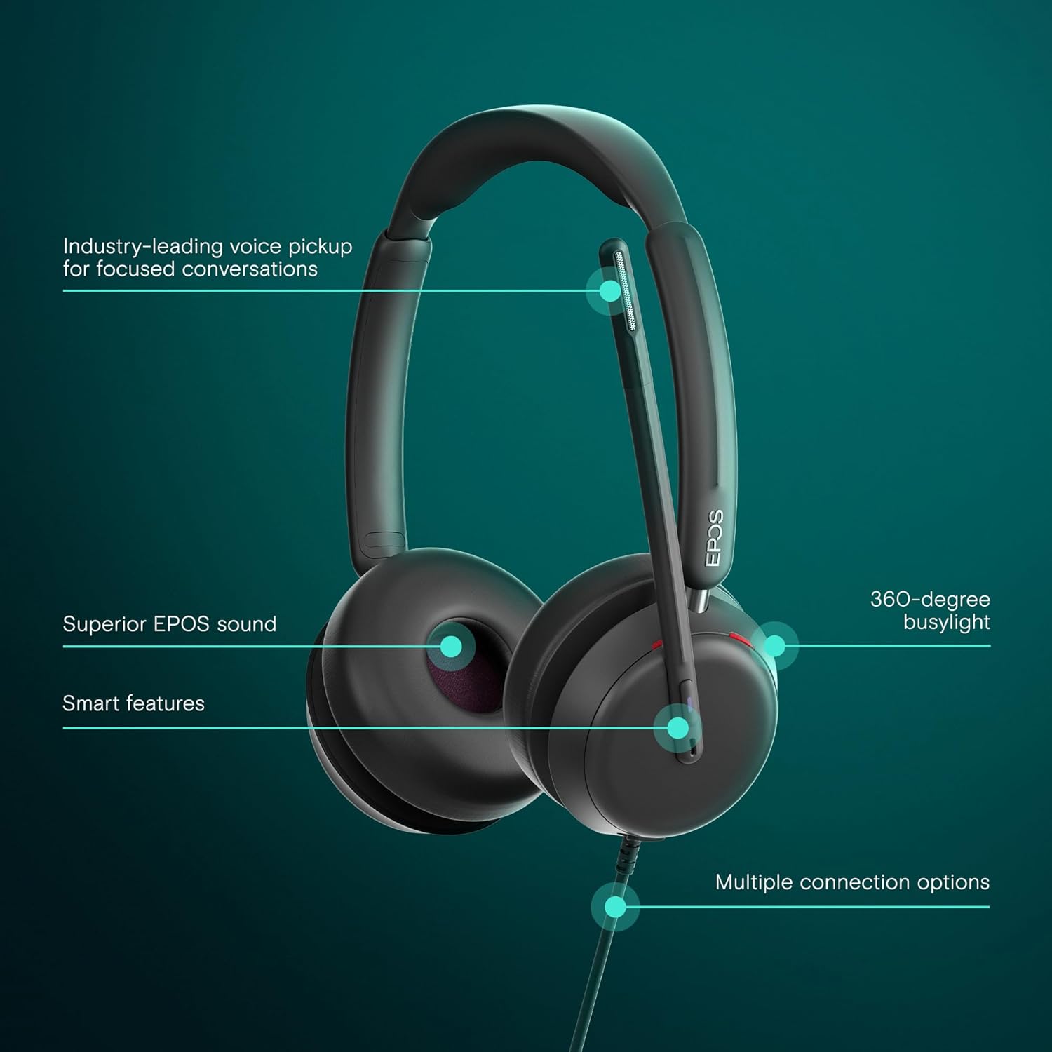 EPOS Impact 860 Headset - Silencing Open Office Noise With Ease!