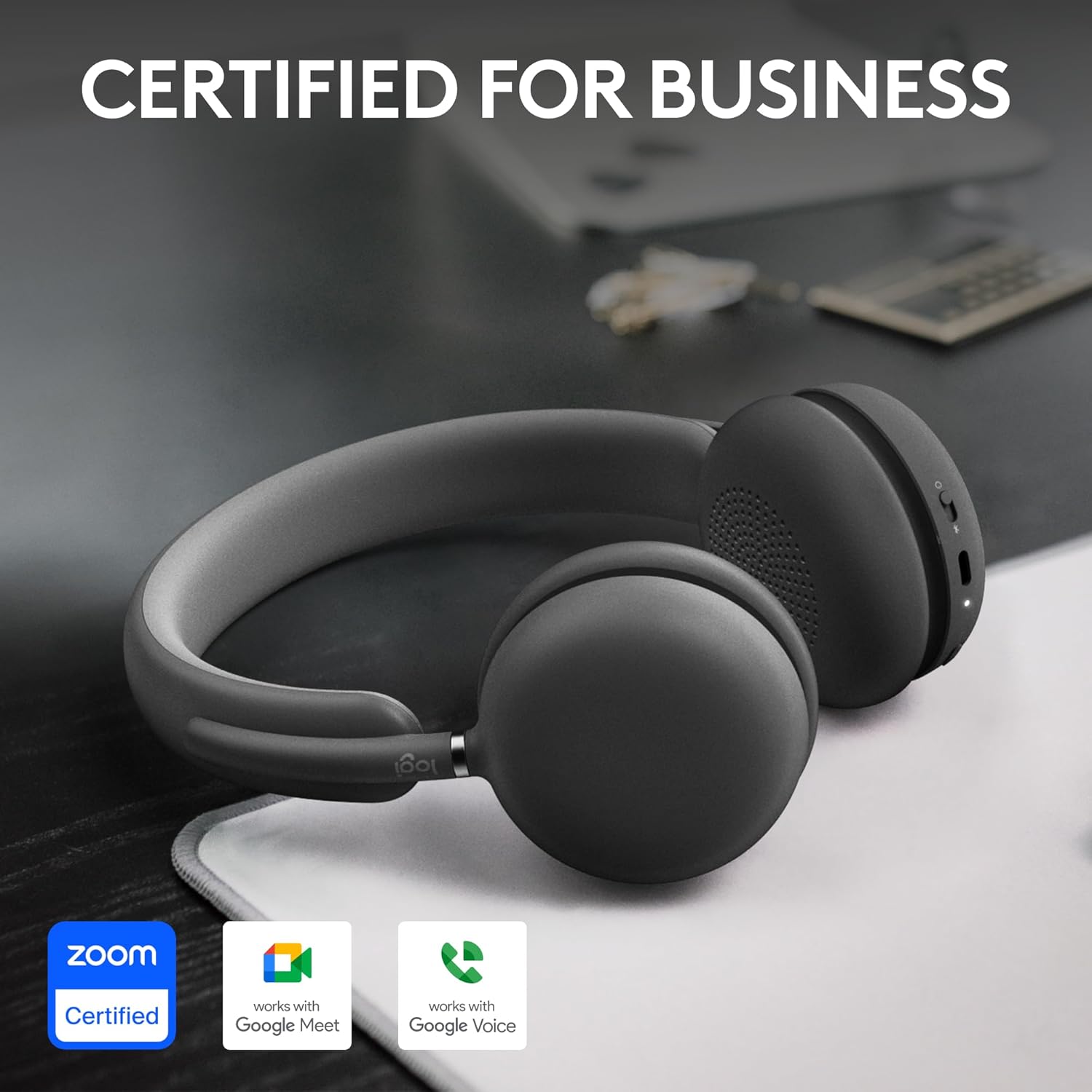 Logitech Zone Wireless 2 ANC Wireless Headset With Noise Canceling Microphone
