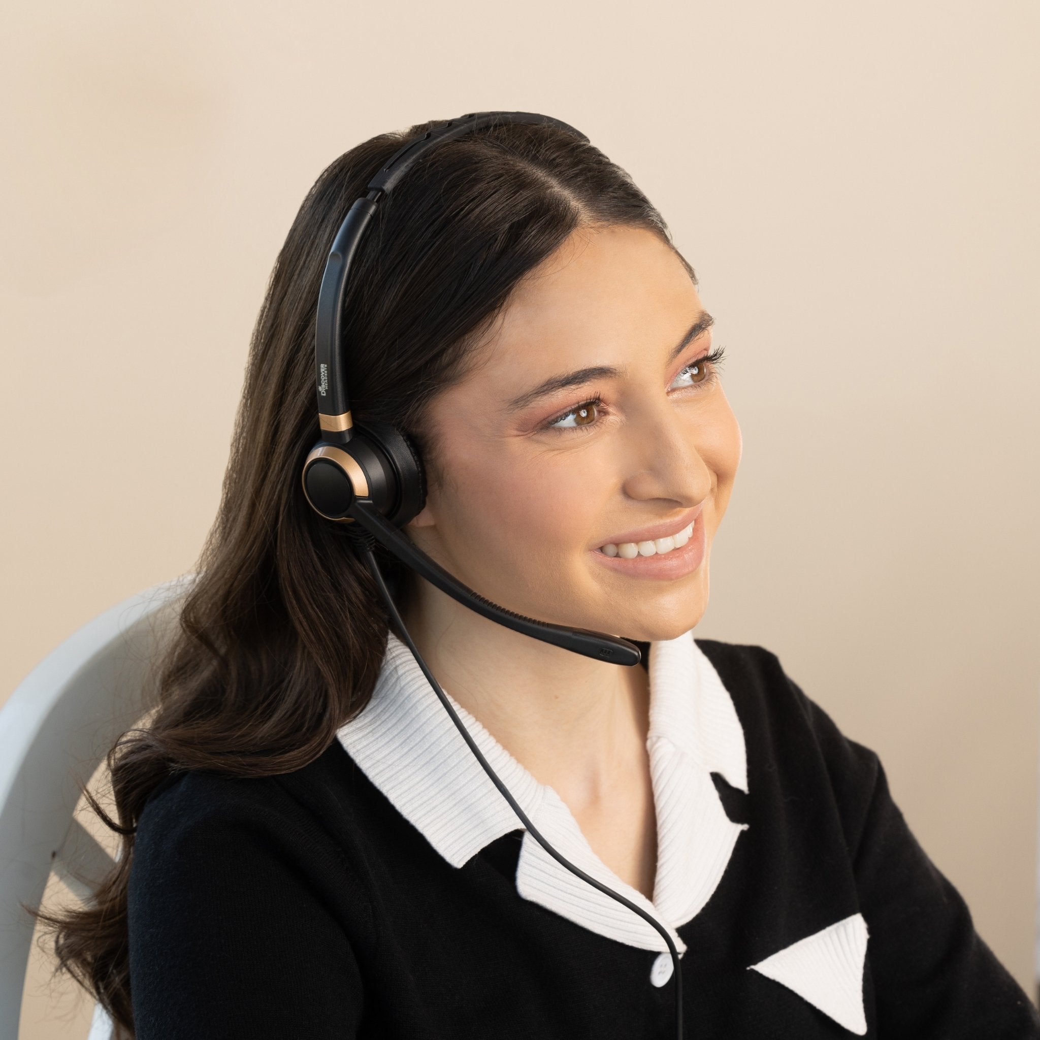 Discover D711U Single Speaker Wired USB Headset For Professionals - Cratzesl