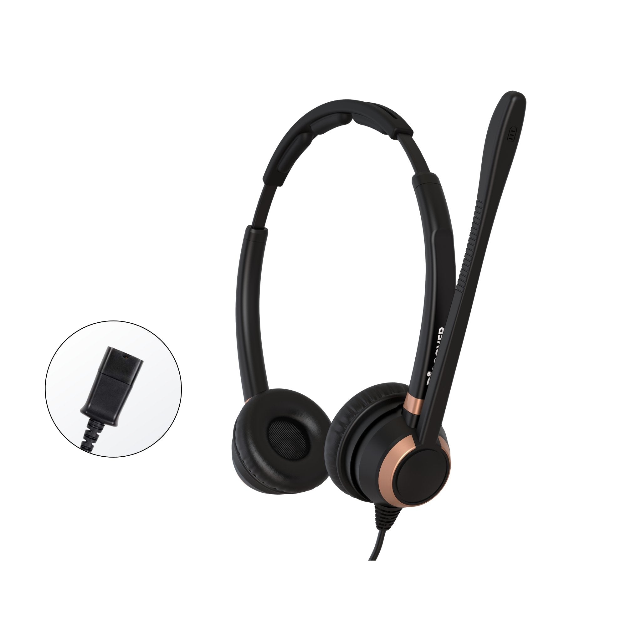 Discover D712 Dual Speaker Wired Office Headset for Professionals - Cratzesl