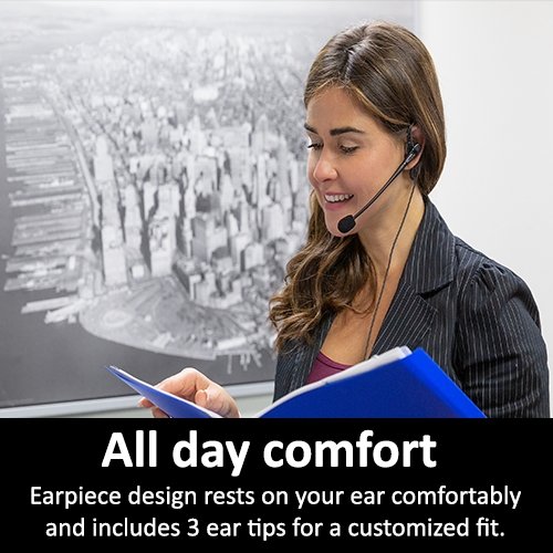 Discover D713 Over-The-Ear Wired Office Headset For Professionals - Cratzesl
