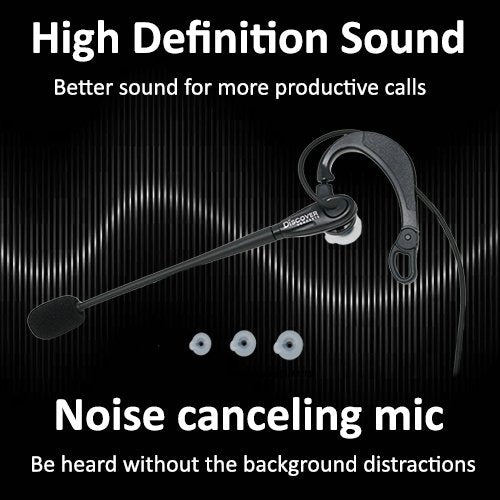Discover D713 Over-The-Ear Wired Office Headset For Professionals - Cratzesl