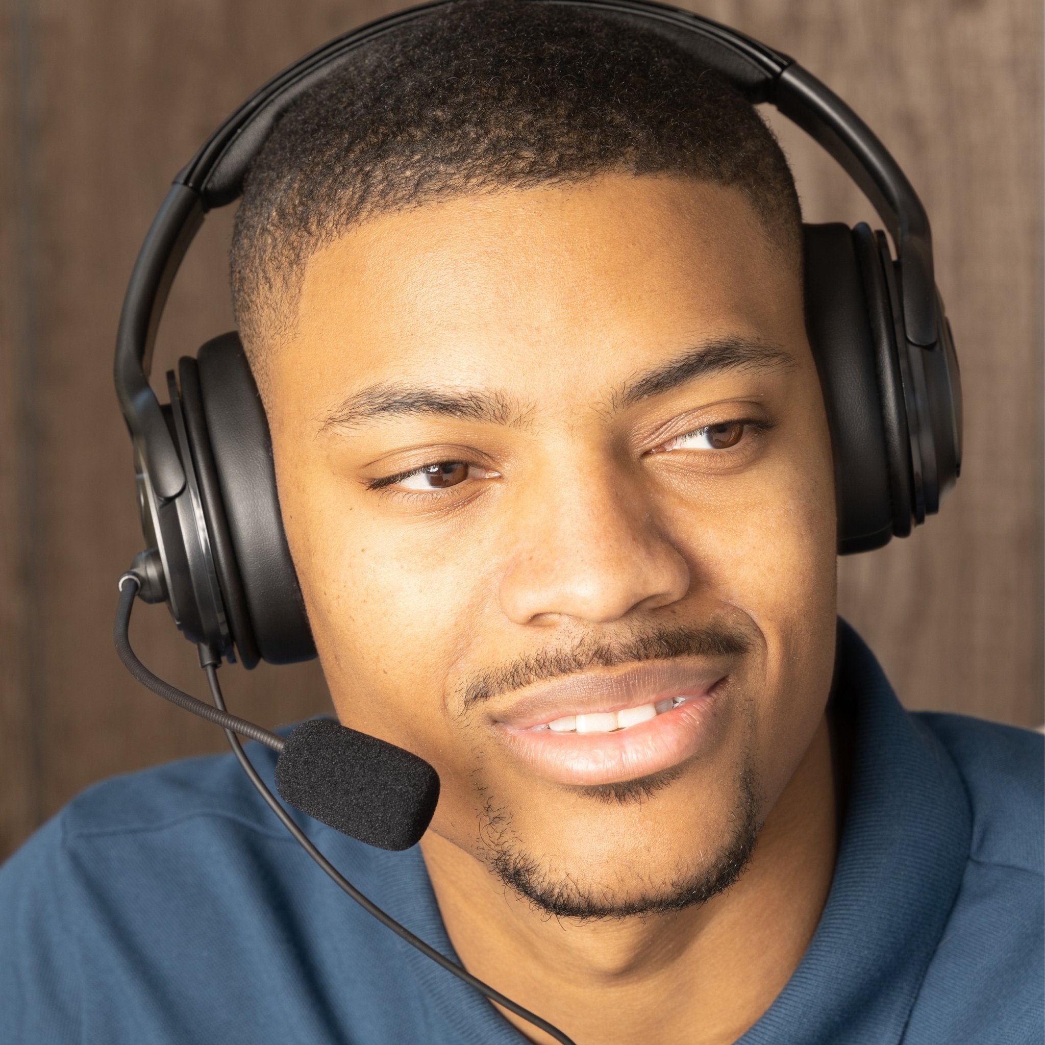 Discover D722 Quick Disconnect Noise Cancelling Wired Headset - Cratzesl