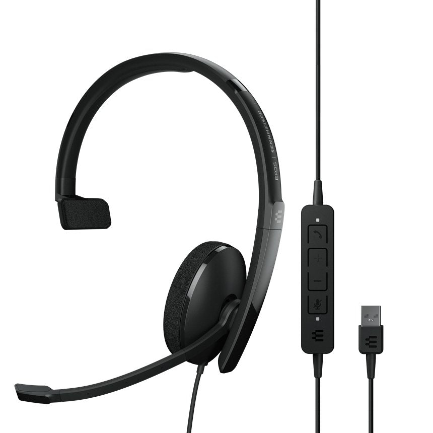 EPOS Adapt 130 USB II Wired Headset - 1000913 - Cratzesl