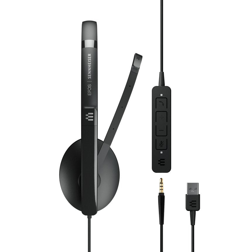 EPOS Adapt 135 USB II Wired Headset - Cratzesl