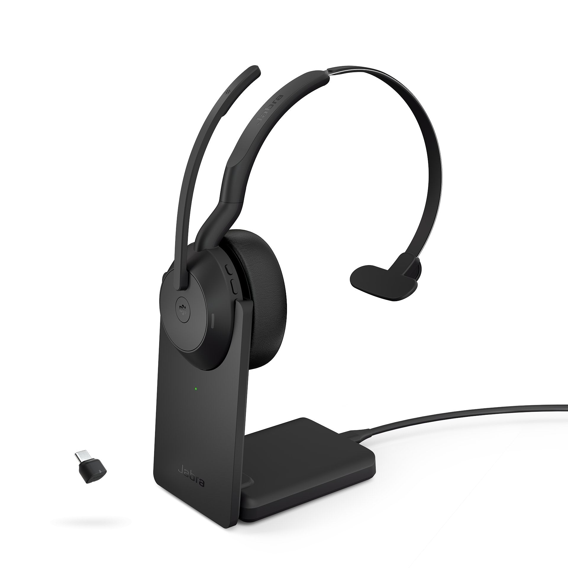 Jabra Evolve2 55 Mono Headset Wireless Bluetooth Headset - Cratzesl