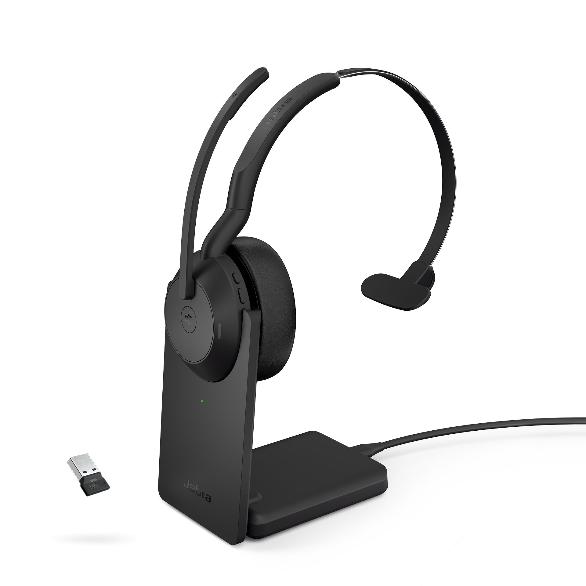 Jabra Evolve2 55 Mono Headset Wireless Bluetooth Headset - Cratzesl