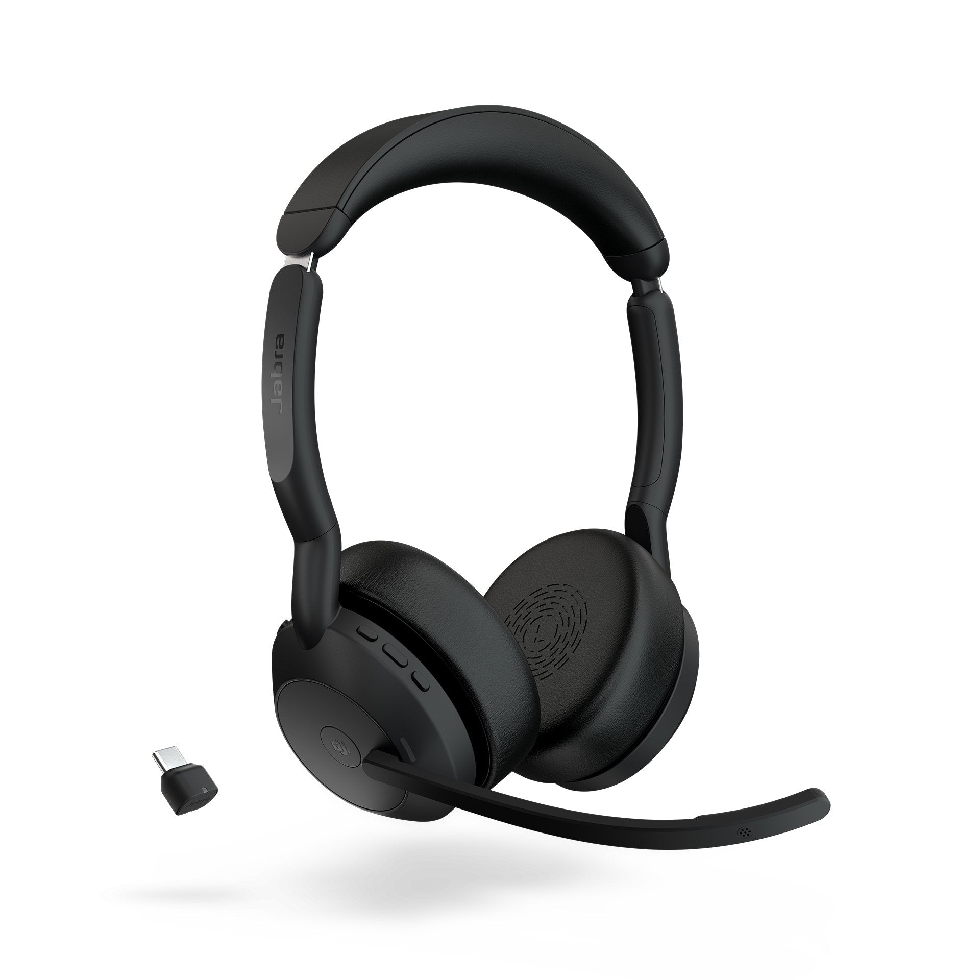 Jabra Evolve2 55 Stereo Headset Wireless Bluetooth Headset - Cratzesl
