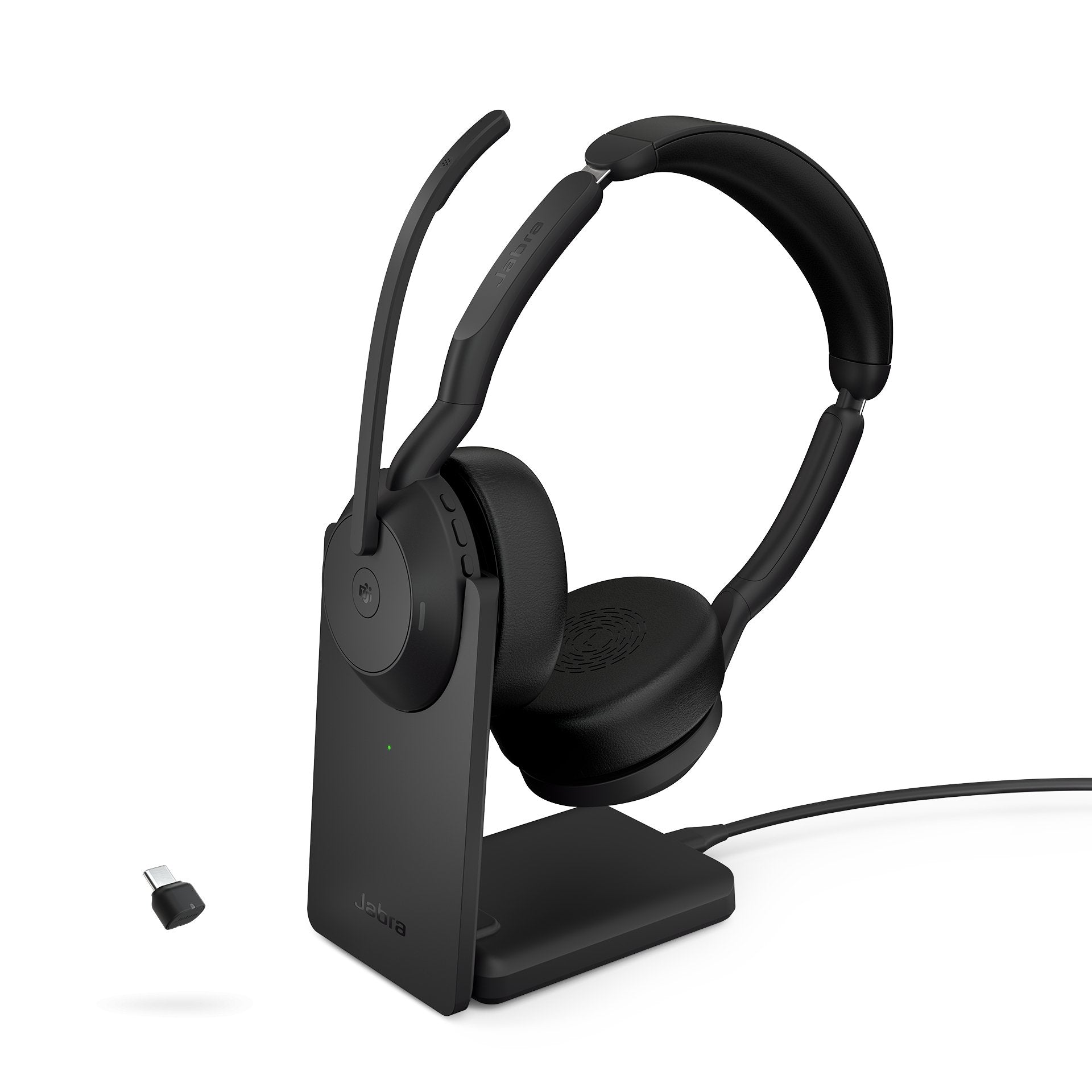 Jabra Evolve2 55 Stereo Headset Wireless Bluetooth Headset - Cratzesl
