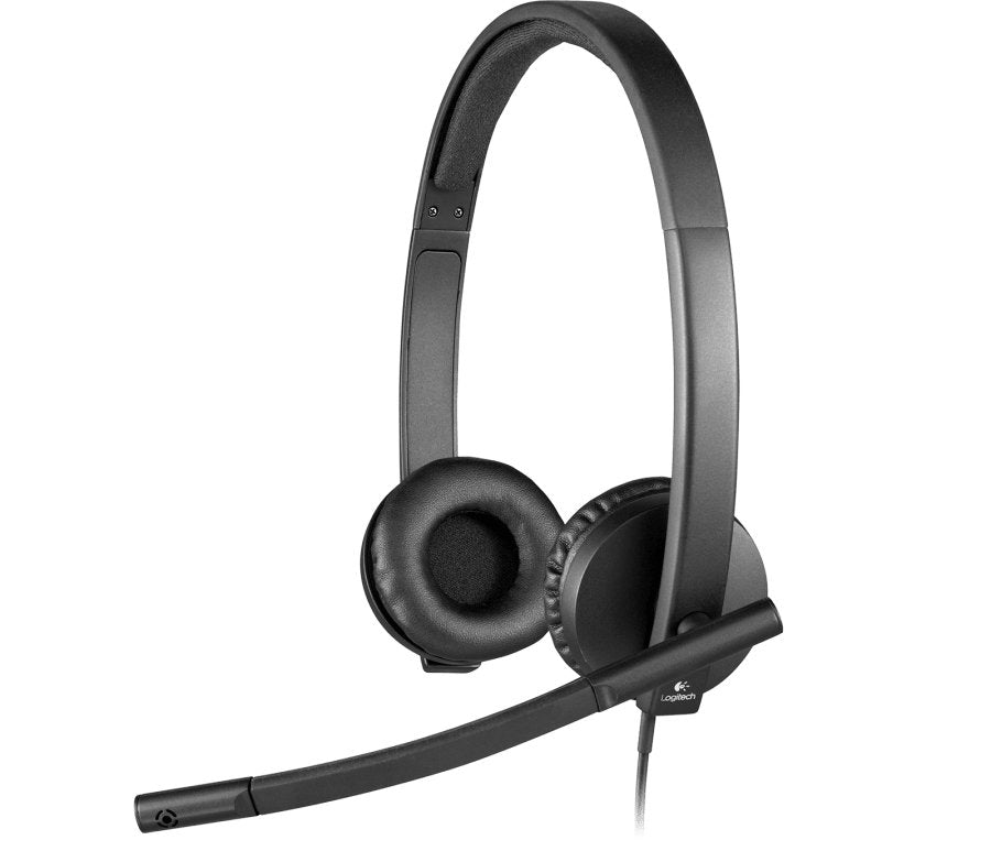Logitech H570E Stereo Wired USB Headset - 981-000574 - Cratzesl