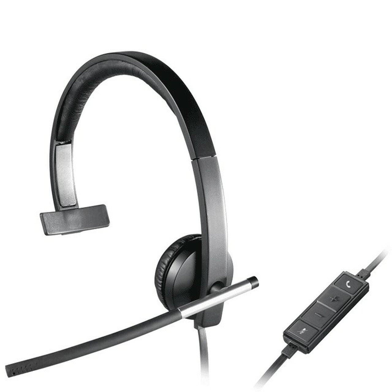 Logitech H650E Mono Wired USB Headset - 981-000513 - Cratzesl