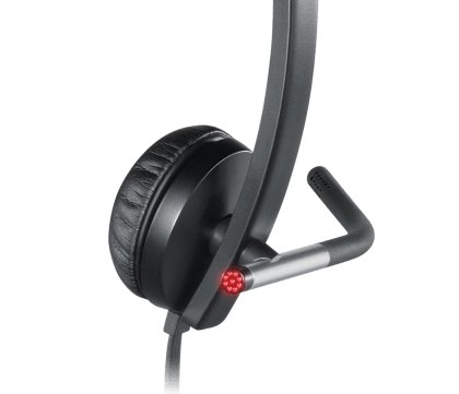 Logitech H650E Mono Wired USB Headset - 981-000513 - Cratzesl