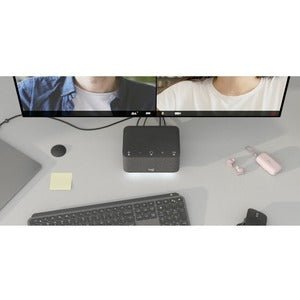 Logitech Logi Dock - All-in-One USB Docking Station with Meeting Controls and Speakerphone - Cratzesl