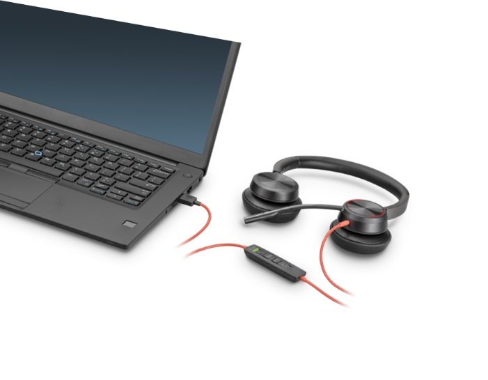 Plantronics (Poly) Blackwire 8225 Premium Wired UC Headset With ANC - Cratzesl