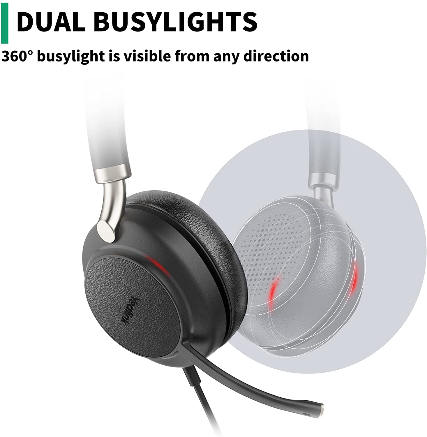Yealink UH38 Wired USB Dual Speaker Headset With Bluetooth - Cratzesl
